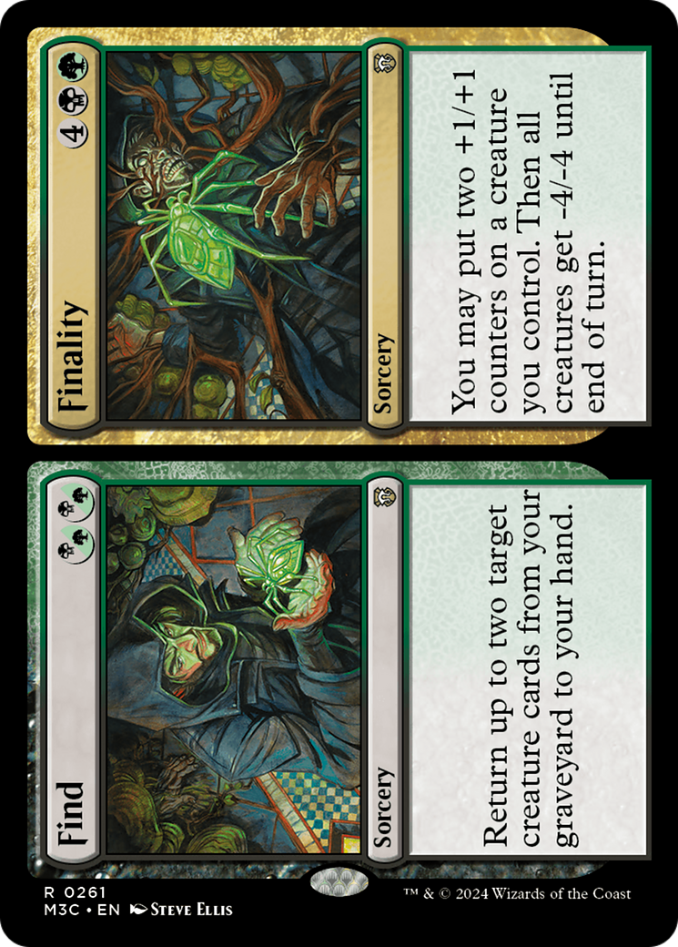 Find // Finality (Ripple Foil) [Modern Horizons 3 Commander] | Fandemonia Ltd