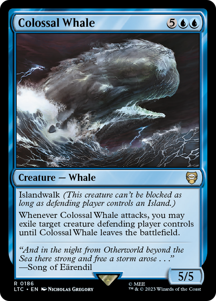 Colossal Whale [The Lord of the Rings: Tales of Middle-Earth Commander] | Fandemonia Ltd