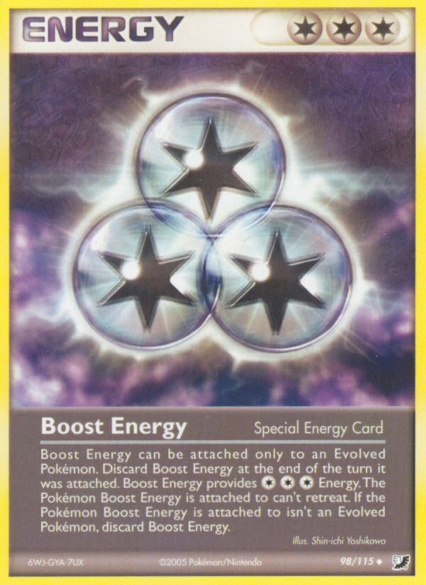 Boost Energy (98/115) [EX: Unseen Forces] | Fandemonia Ltd