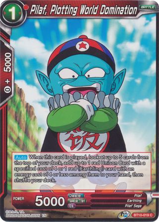 Pilaf, Plotting World Domination (BT10-019) [Rise of the Unison Warrior 2nd Edition] | Fandemonia Ltd