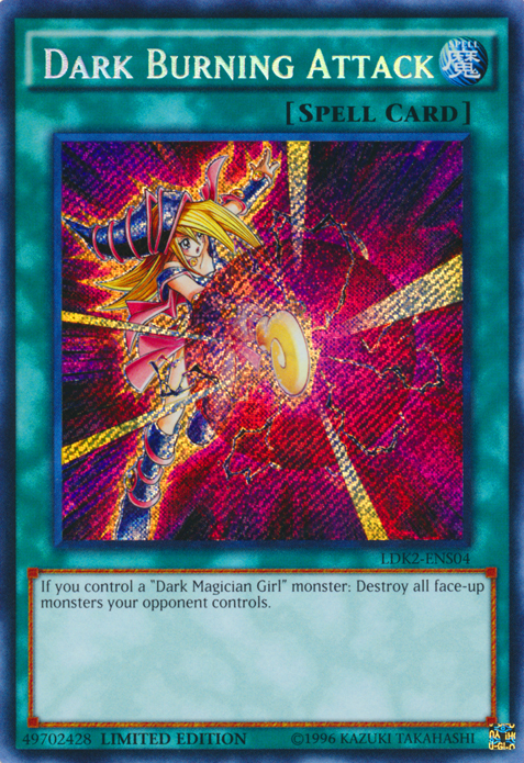 Dark Burning Attack [LDK2-ENS04] Secret Rare | Fandemonia Ltd