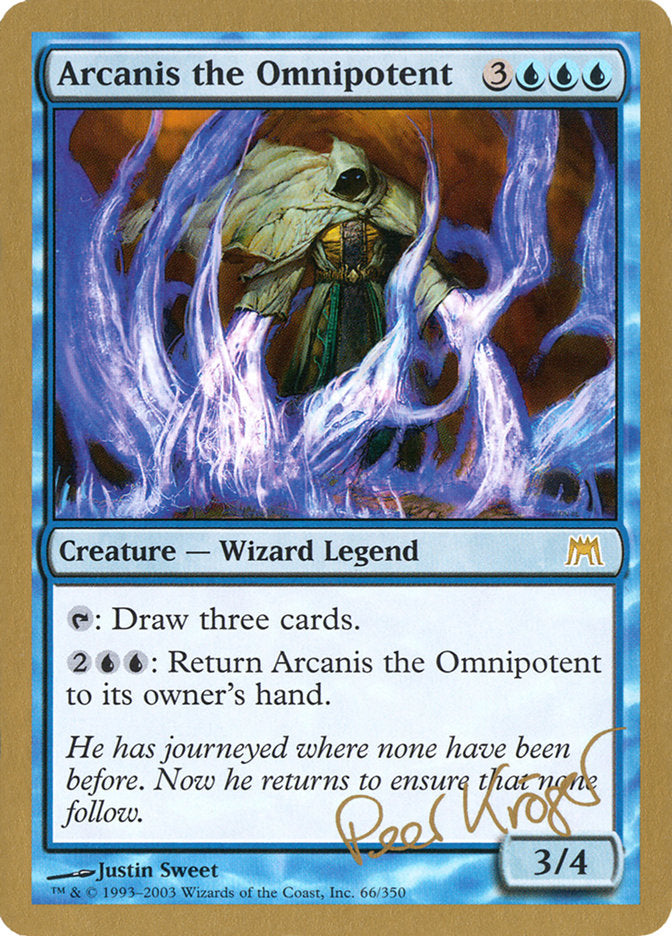 Arcanis the Omnipotent (Peer Kroger) [World Championship Decks 2003] | Fandemonia Ltd