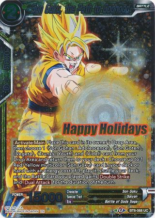 Son Goku, the Path to Godhood (Gift Box 2019) (BT8-068) [Promotion Cards] | Fandemonia Ltd