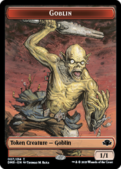 Goblin // Griffin Double-Sided Token [Dominaria Remastered Tokens] | Fandemonia Ltd