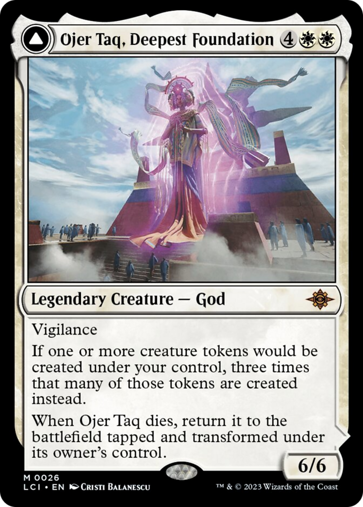 Ojer Taq, Deepest Foundation // Temple of Civilization [The Lost Caverns of Ixalan] | Fandemonia Ltd