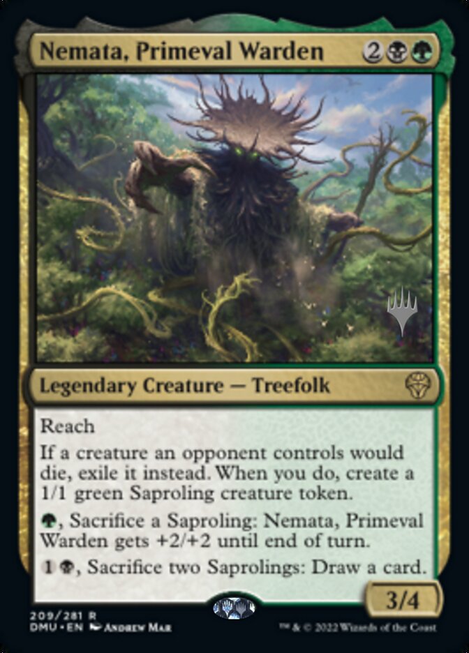 Nemata, Primeval Warden (Promo Pack) [Dominaria United Promos] | Fandemonia Ltd