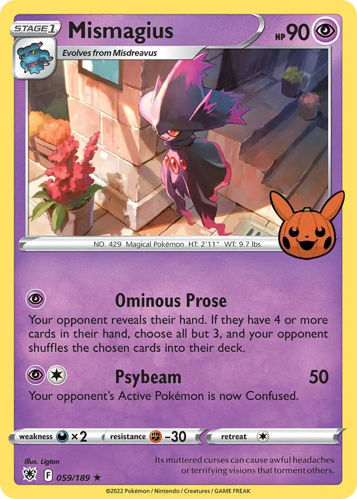 Mismagius (059/189) [Trick or Trade] | Fandemonia Ltd