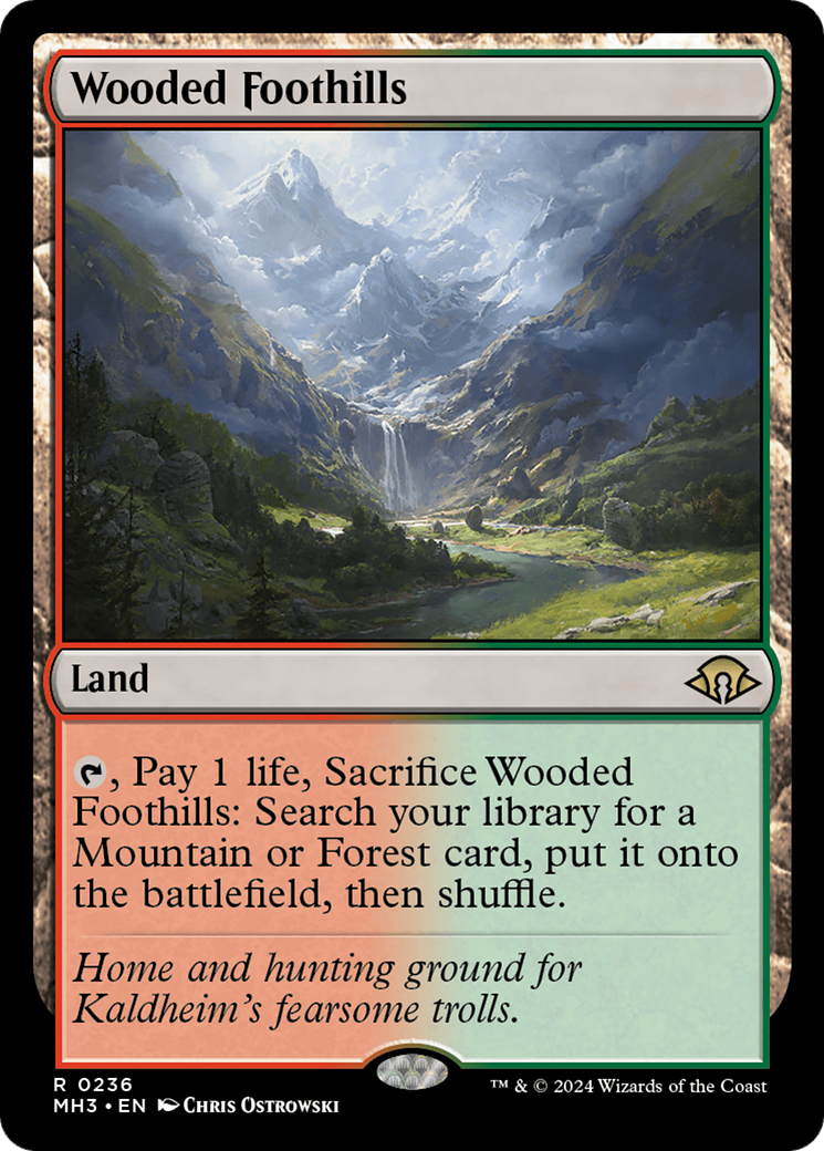 Wooded Foothills [Modern Horizons 3] | Fandemonia Ltd