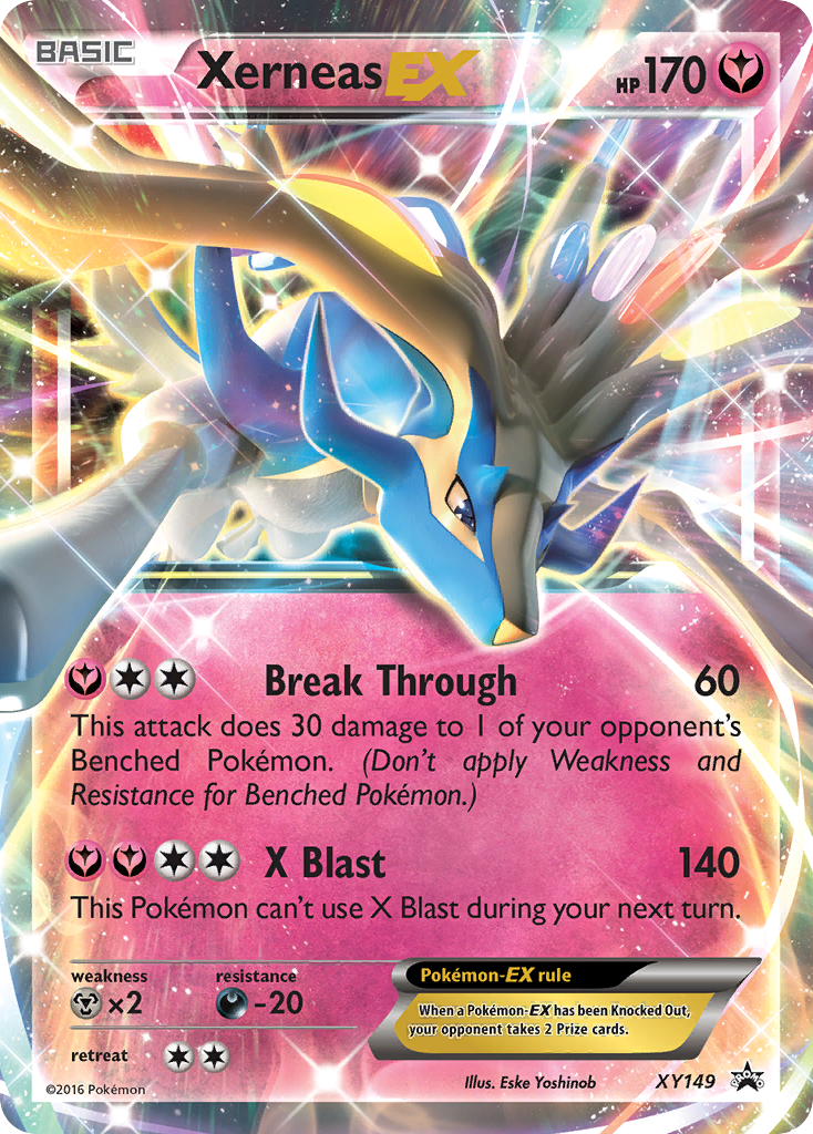 Xerneas EX (XY149) [XY: Black Star Promos] | Fandemonia Ltd