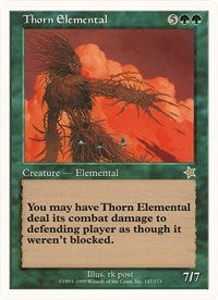 Thorn Elemental (Oversized) [Oversize Cards] | Fandemonia Ltd