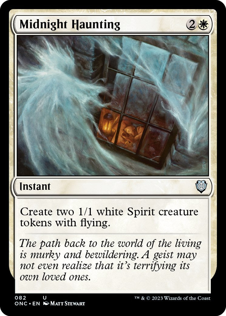 Midnight Haunting [Phyrexia: All Will Be One Commander] | Fandemonia Ltd