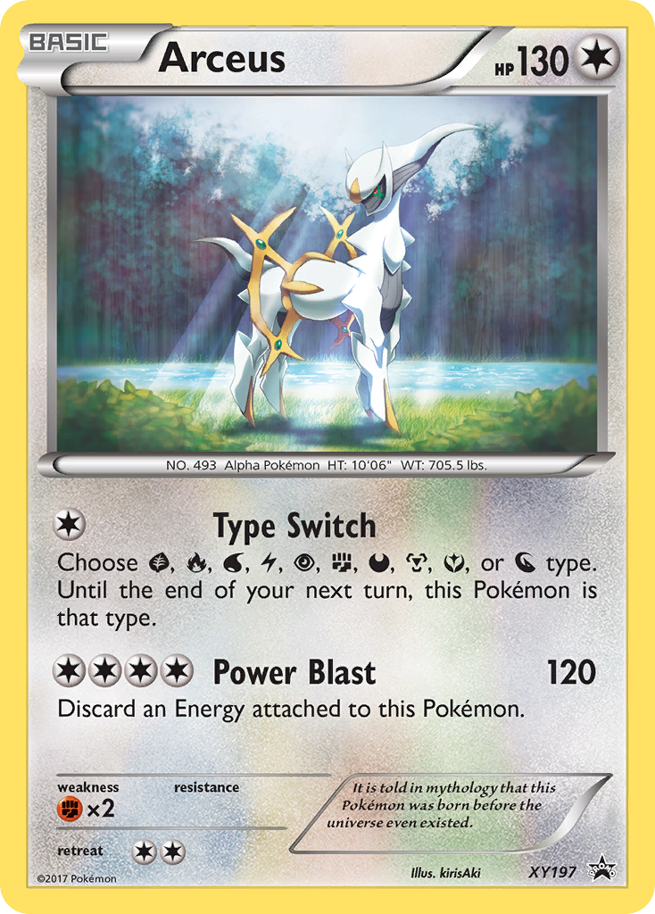 Arceus (XY197) [XY: Black Star Promos] | Fandemonia Ltd