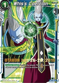 Whis's Coercion (OTAKON 2019) (BT1-055) [Promotion Cards] | Fandemonia Ltd