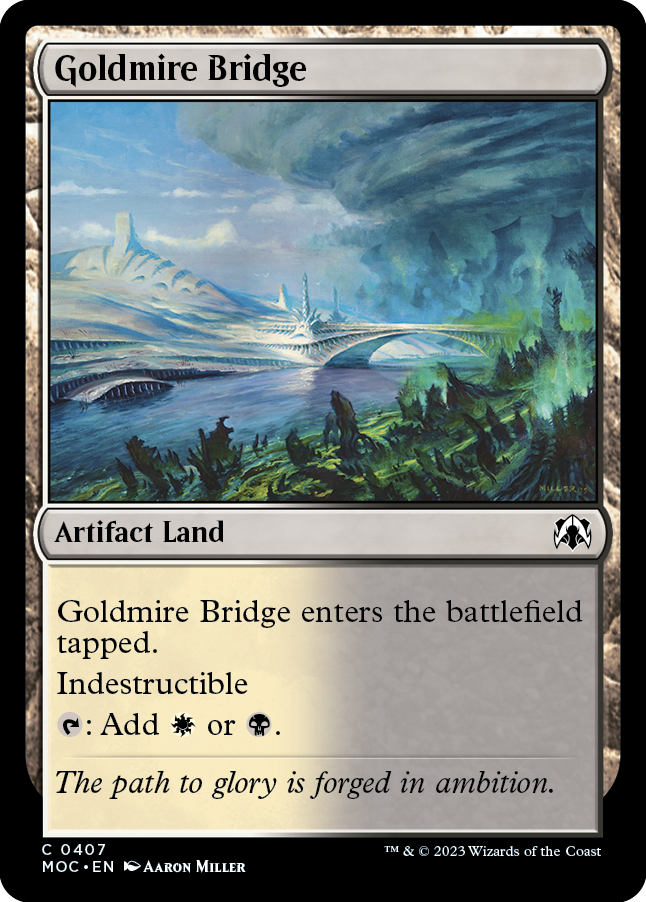 Goldmire Bridge [March of the Machine Commander] | Fandemonia Ltd