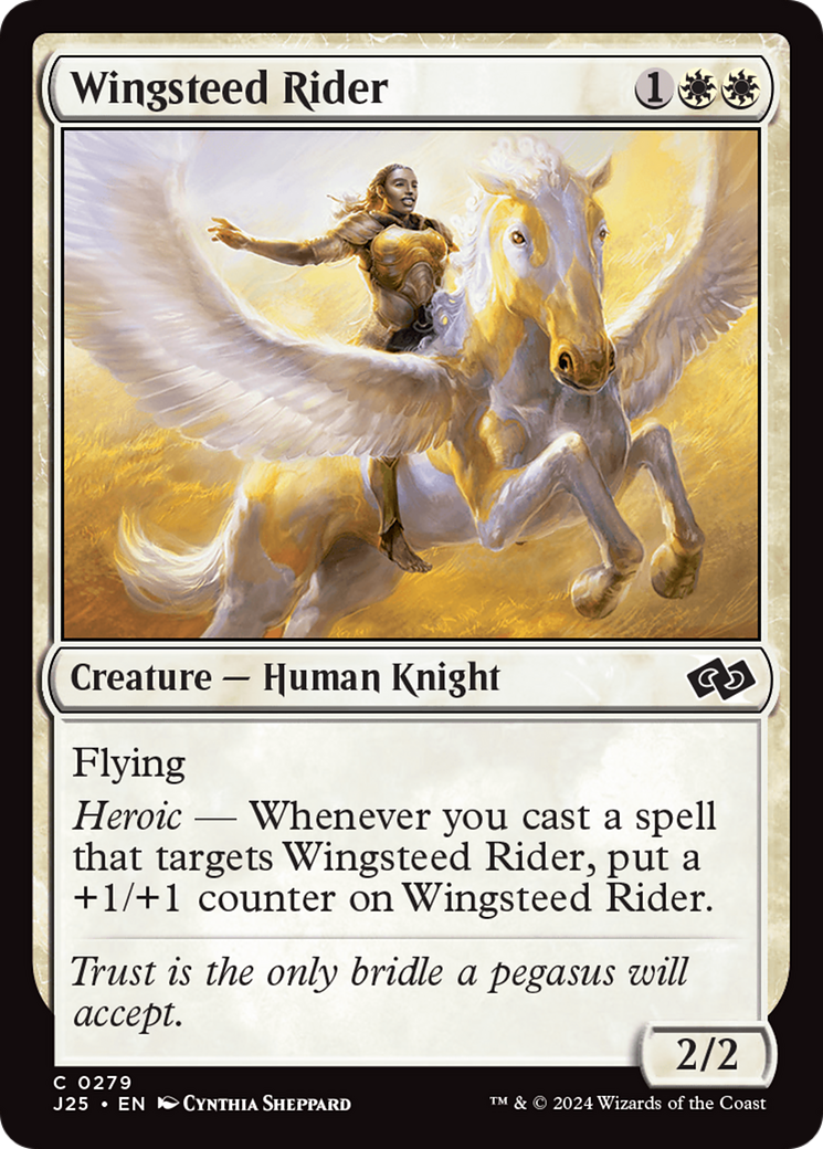 Wingsteed Rider [Foundations Jumpstart] | Fandemonia Ltd