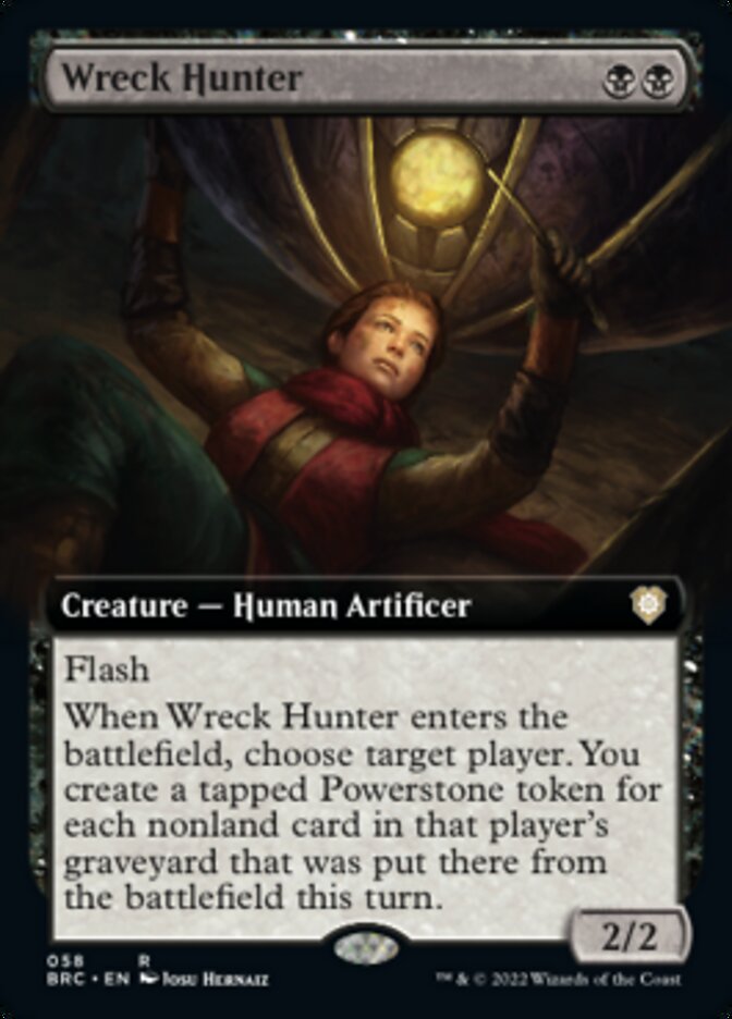 Wreck Hunter (Extended Art) [The Brothers' War Commander] | Fandemonia Ltd