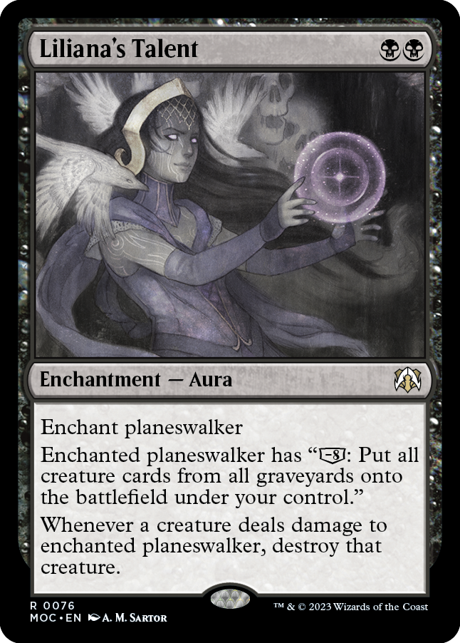 Liliana's Talent [March of the Machine Commander] | Fandemonia Ltd