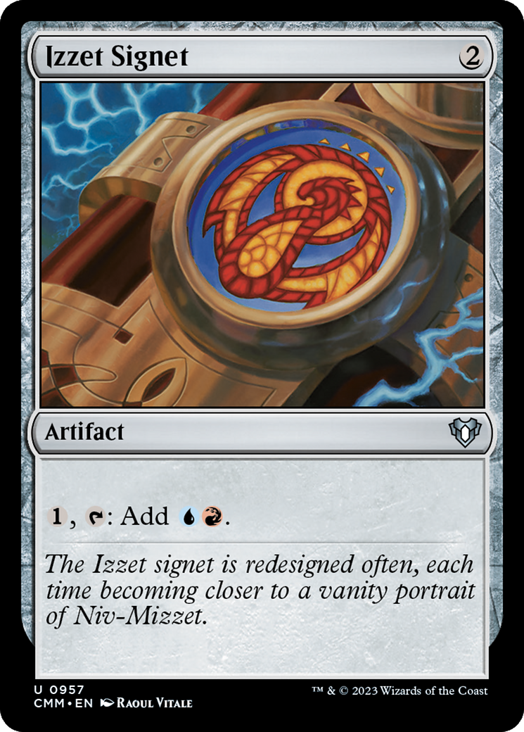 Izzet Signet [Commander Masters] | Fandemonia Ltd