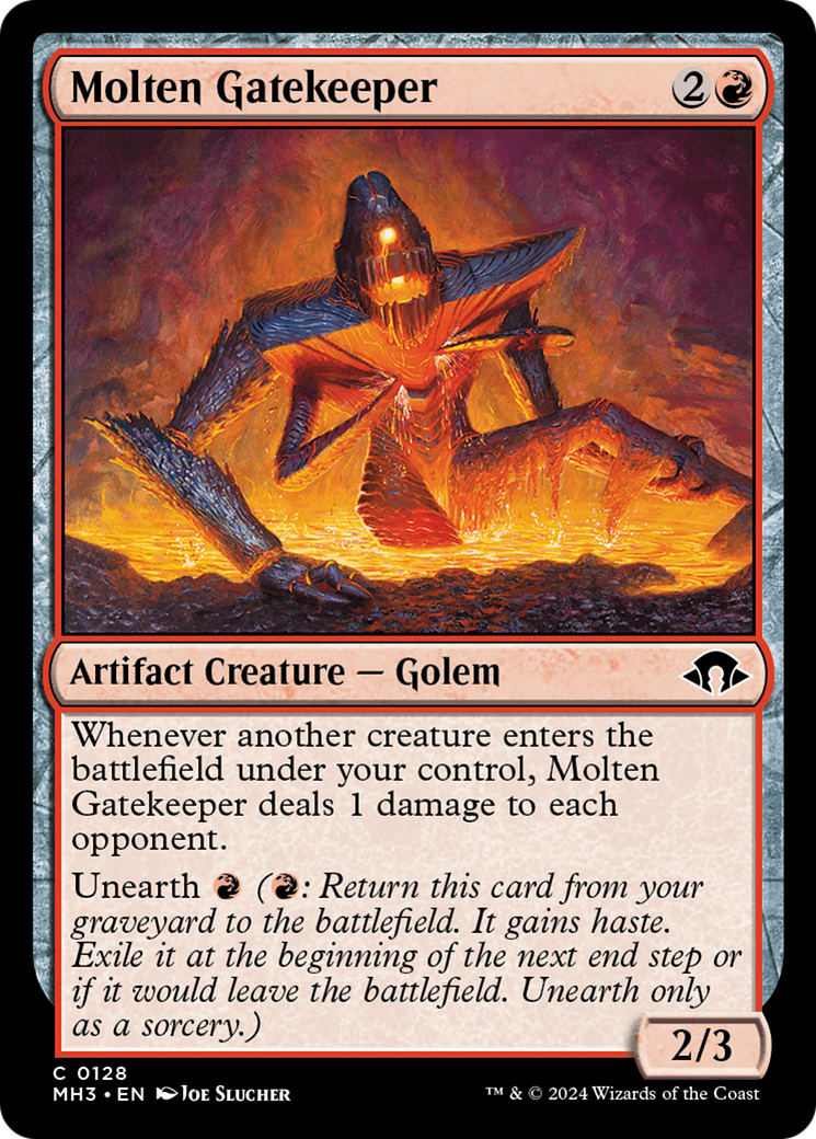 Molten Gatekeeper [Modern Horizons 3] | Fandemonia Ltd