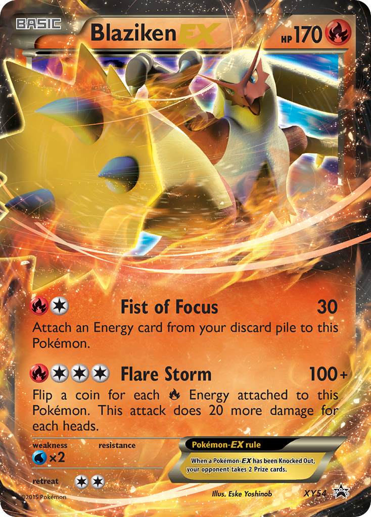 Blaziken EX (XY54) [XY: Black Star Promos] | Fandemonia Ltd