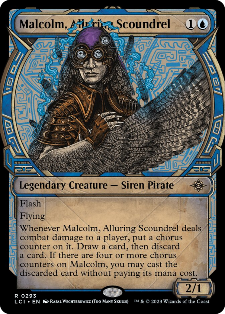 Malcolm, Alluring Scoundrel (Showcase) [The Lost Caverns of Ixalan] | Fandemonia Ltd