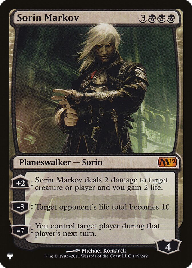 Sorin Markov [The List] | Fandemonia Ltd