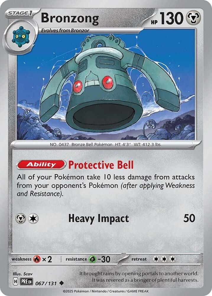 Bronzong (067/131) [Scarlet & Violet: Prismatic Evolutions] | Fandemonia Ltd