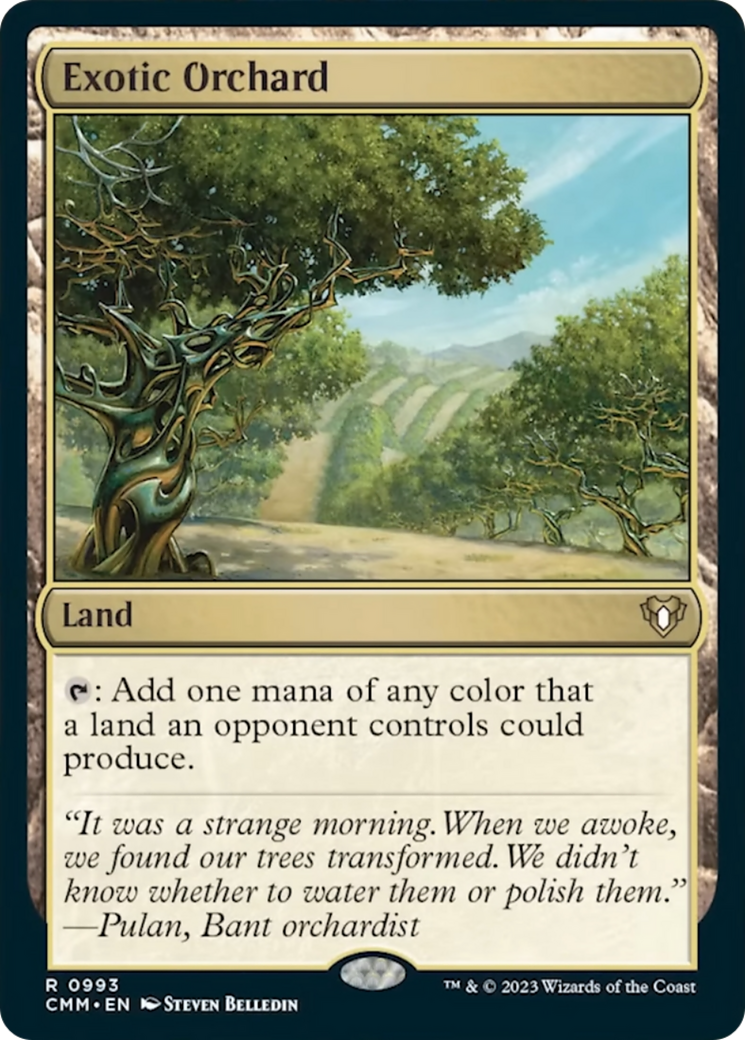 Exotic Orchard [Commander Masters] | Fandemonia Ltd