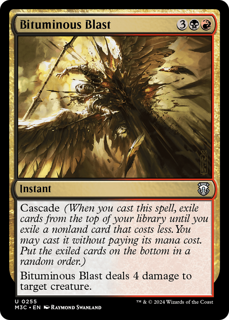 Bituminous Blast [Modern Horizons 3 Commander] | Fandemonia Ltd