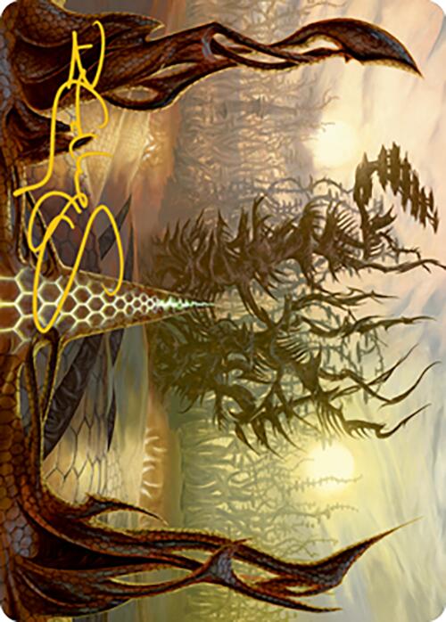 Thornglint Bridge Art Card (Gold-Stamped Signature) [Modern Horizons 2 Art Series] | Fandemonia Ltd