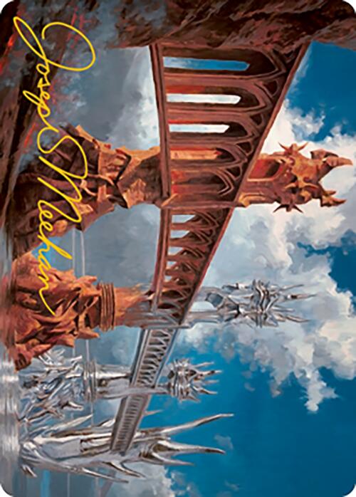 Silverbluff Bridge Art Card (Gold-Stamped Signature) [Modern Horizons 2 Art Series] | Fandemonia Ltd