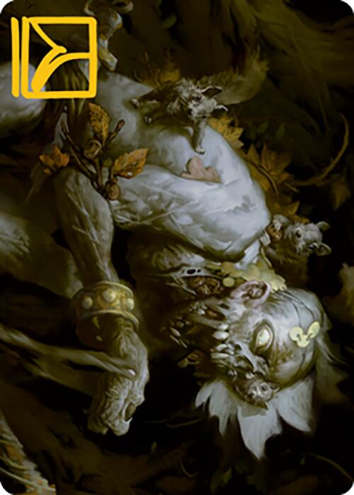 Nested Shambler Art Card (Gold-Stamped Signature) [Modern Horizons 2 Art Series] | Fandemonia Ltd