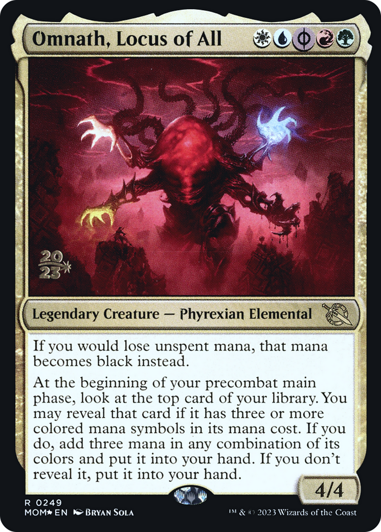 Omnath, Locus of All [March of the Machine Prerelease Promos] | Fandemonia Ltd