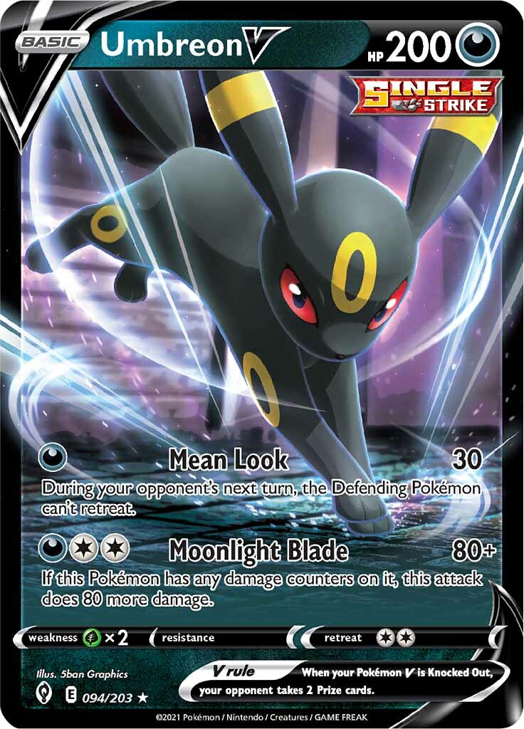 Umbreon V (094/203) [Sword & Shield: Evolving Skies] | Fandemonia Ltd