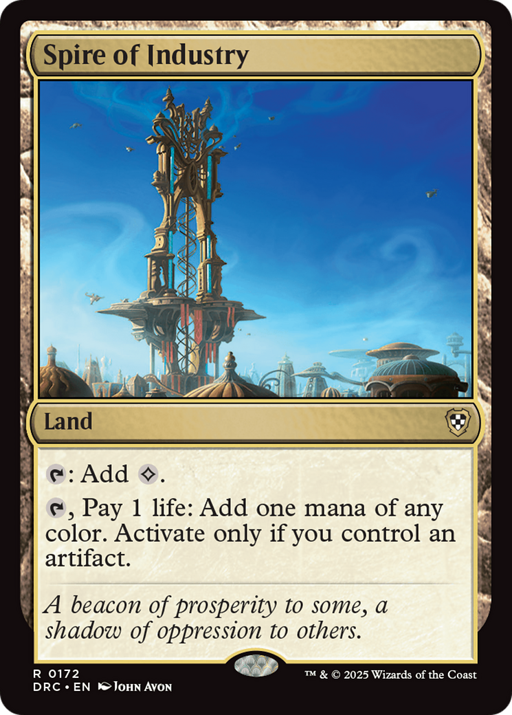 Spire of Industry [Aetherdrift Commander] | Fandemonia Ltd