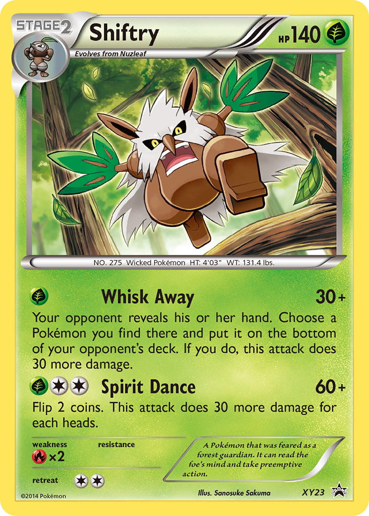 Shiftry (XY23) [XY: Black Star Promos] | Fandemonia Ltd