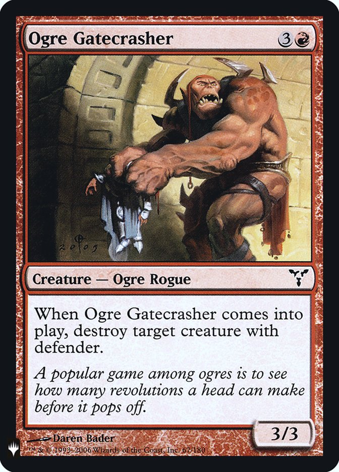 Ogre Gatecrasher [Mystery Booster] | Fandemonia Ltd