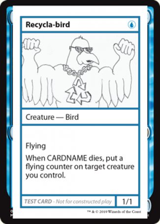 Recycla-bird (2021 Edition) [Mystery Booster Playtest Cards] | Fandemonia Ltd