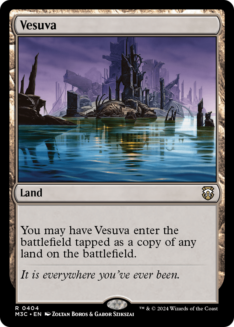 Vesuva (Ripple Foil) [Modern Horizons 3 Commander] | Fandemonia Ltd