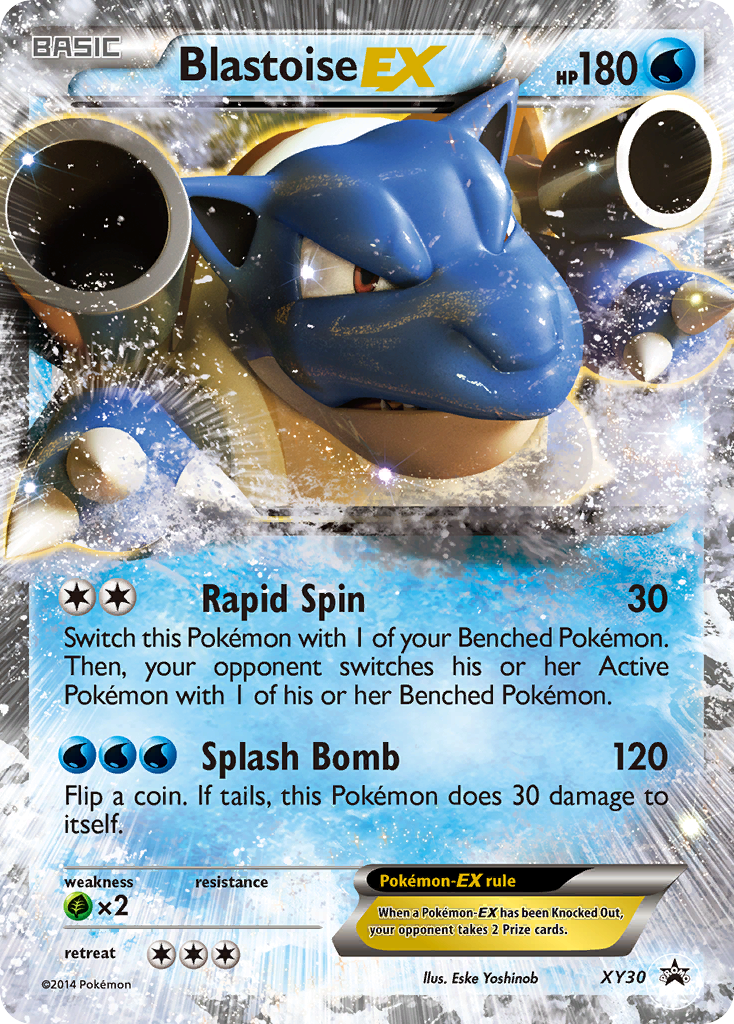 Blastoise EX (XY30) [XY: Black Star Promos] | Fandemonia Ltd