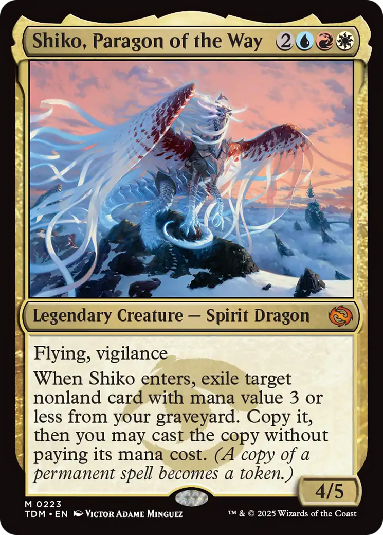 Shiko, Paragon of the Way [Tarkir: Dragonstorm] | Fandemonia Ltd