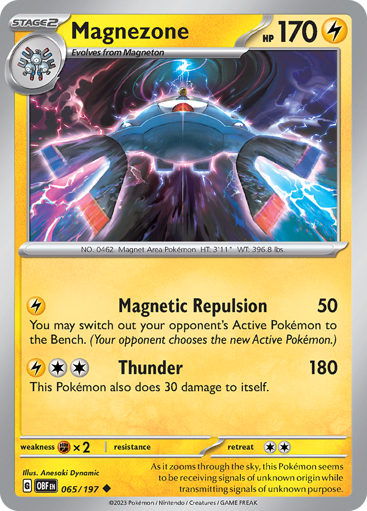 Magnezone (065/197) [Scarlet & Violet: Obsidian Flames] | Fandemonia Ltd