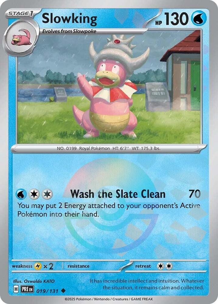 Slowking (019/131) (Poke Ball Pattern) [Scarlet & Violet: Prismatic Evolutions] | Fandemonia Ltd