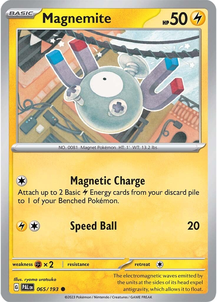 Magnemite (065/193) [Scarlet & Violet: Paldea Evolved] | Fandemonia Ltd