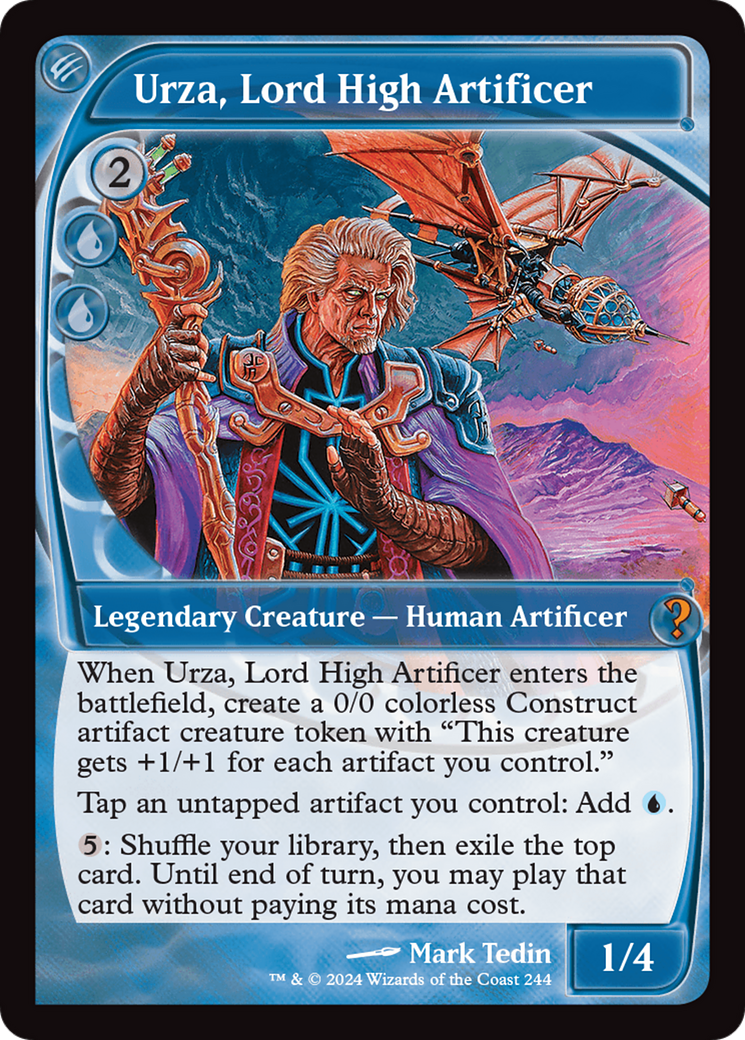 Urza, Lord High Artificer (Future Sight) [Mystery Booster 2] | Fandemonia Ltd