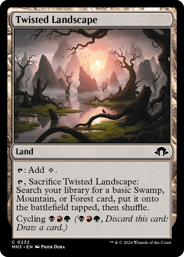 Twisted Landscape [Modern Horizons 3] | Fandemonia Ltd