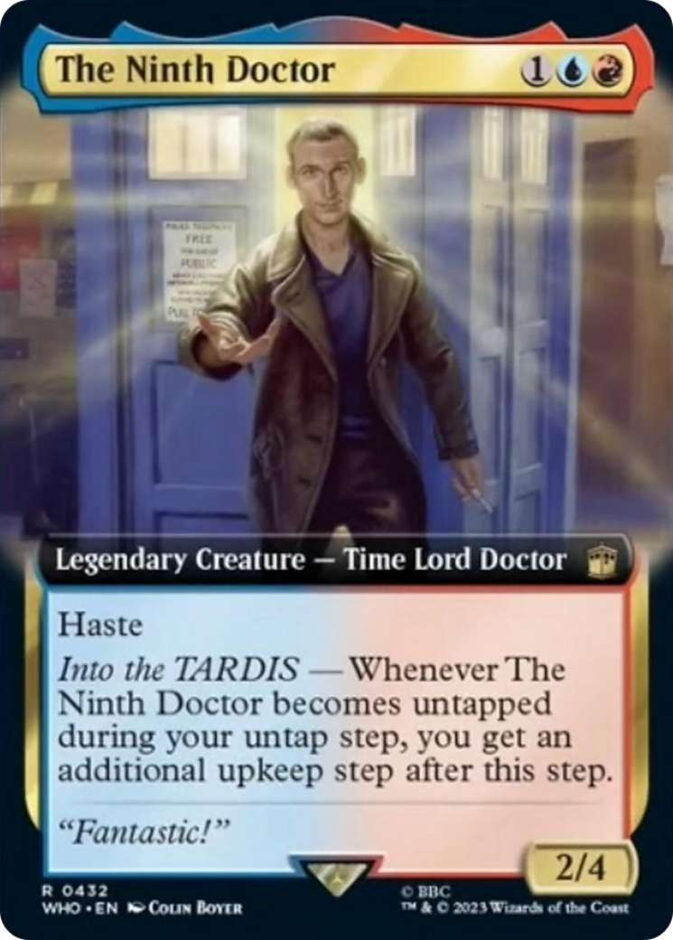 The Ninth Doctor (Extended Art) [Doctor Who] | Fandemonia Ltd