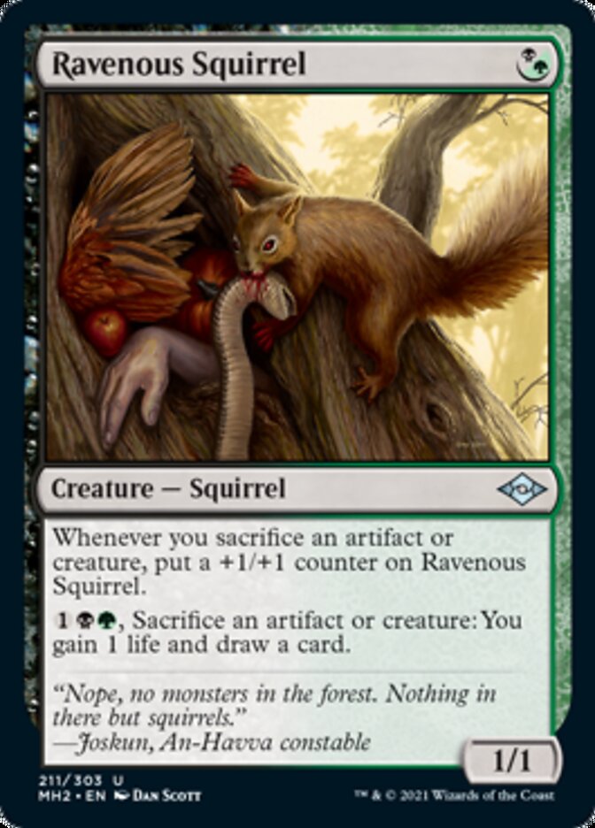 Ravenous Squirrel [Modern Horizons 2] | Fandemonia Ltd