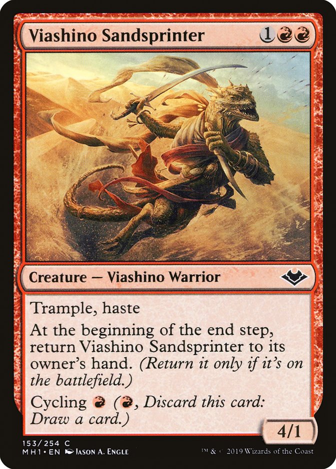 Viashino Sandsprinter [Modern Horizons] | Fandemonia Ltd