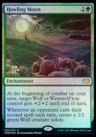 Howling Moon [Innistrad: Crimson Vow Prerelease Promos] | Fandemonia Ltd